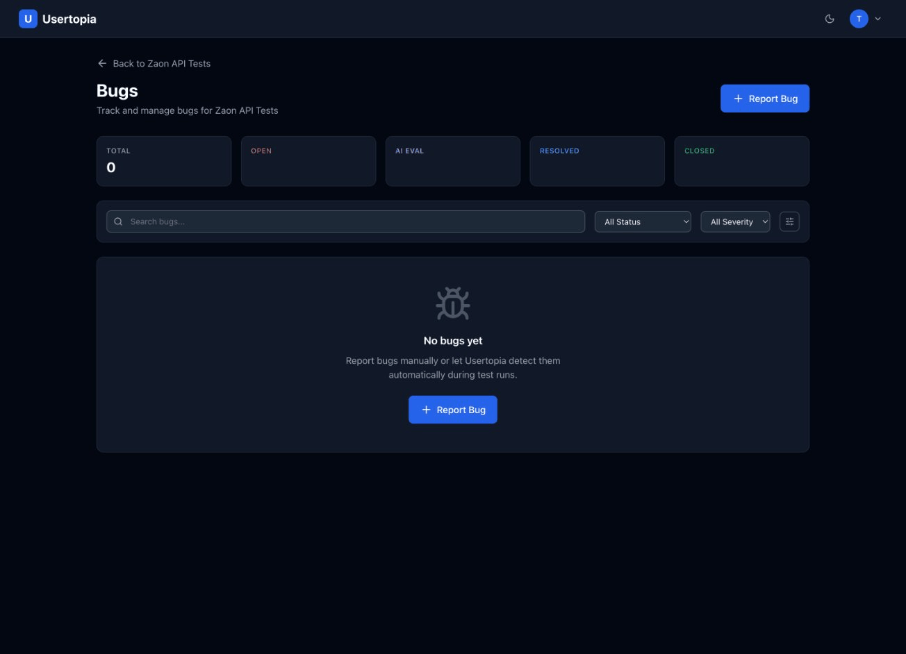 Bug Detail Page